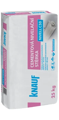 Knauf - Cementová nivelační stěrka NIVELL C30 - Nivell C30