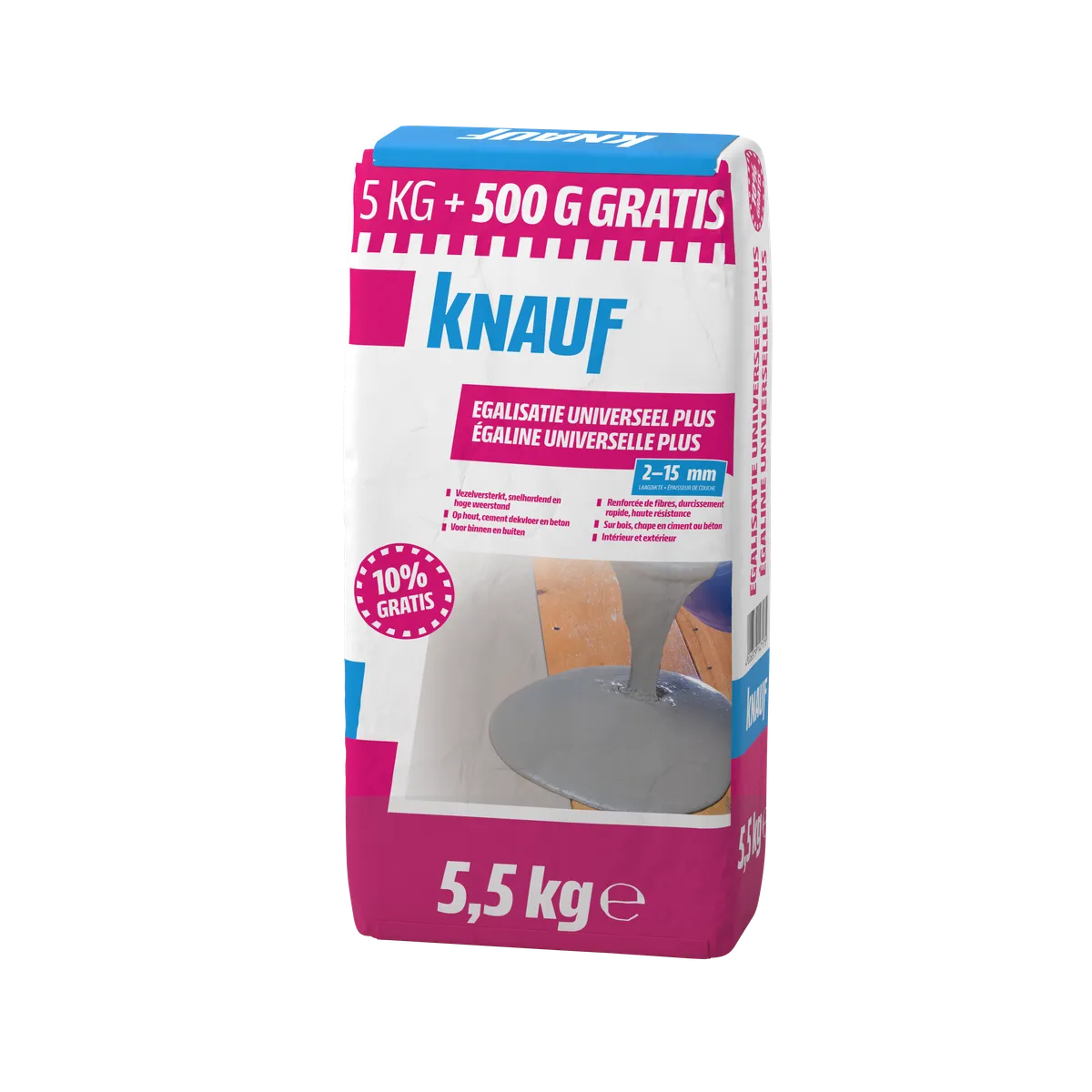 Knauf - Egaline Universelle PLUS - Egaline Universelle PLUS 5,5 kg_PACK-PROD_C1N1_R
