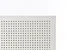 Knauf - Tectopanel Perf. G1 12.5 mm maalaamaton akustiikkalevy seinään tai kattoon - Tectopanel med Globe perforering closeup kant B