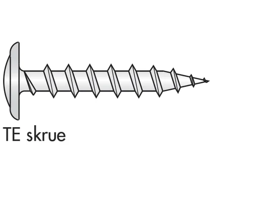Knauf - TE skrue - TE skrue