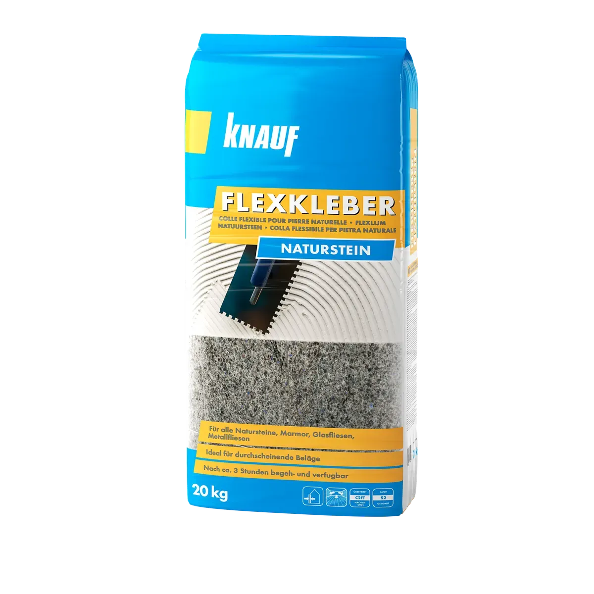 Knauf - 4006379104161_Flexkleber-Naturstein_front_20kg