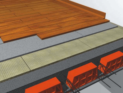 Floor insulation 3D