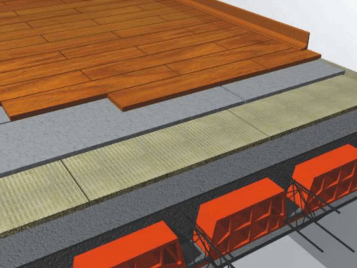 Floor insulation 3D