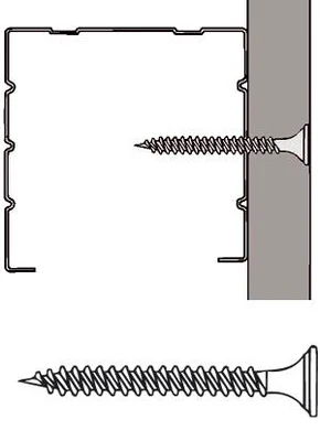 Knauf - Vis rapides - Ø3,5mm - Vis rapides - Snelbouwschroeven