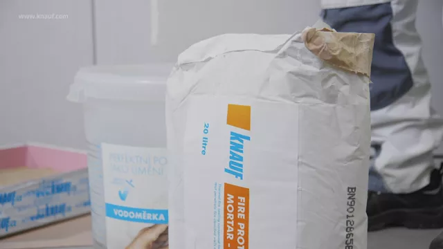 Knauf - MP 75 FIRE - Protipožární sádrová malta Knauf FPM