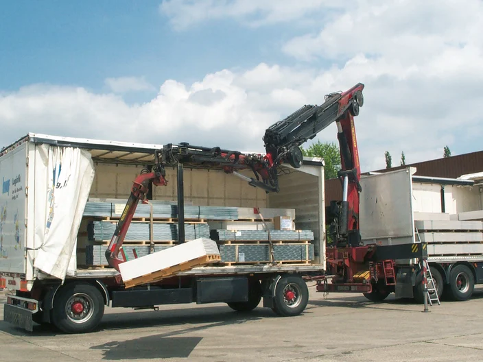 Knauf Baustellenlogistik