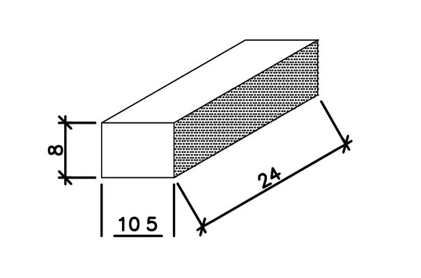 Knauf - Danoline Cale pour cornière de rive - Danoline Cale pour cornière de rive - Danoline Spie voor hoekprofiel