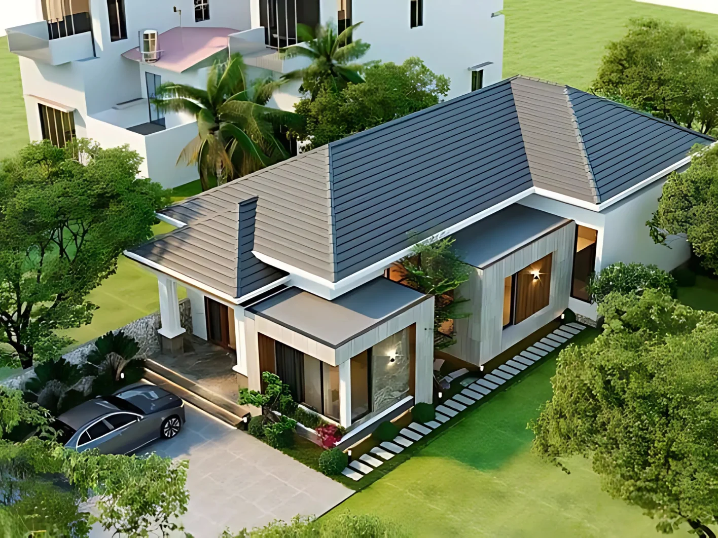 Nhà vườn cấp 4