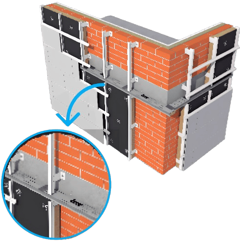 INSTALACIÓN SISTEMA SMART FACADE  FIRE BARRIER