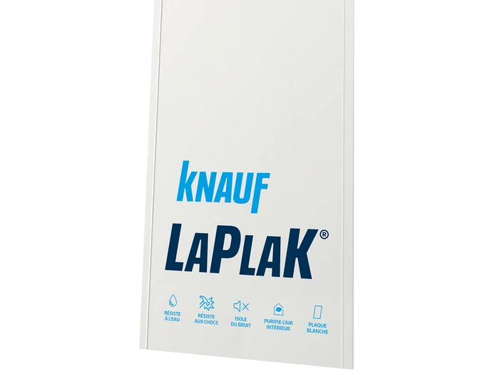 Knauf LaPlak - plaque de plâtre multifonction