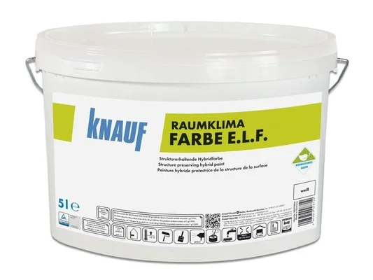Knauf - Raumklima E.L.F. - Raumklima Farbe ELF 5 kg
