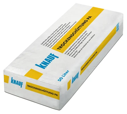 Knauf - Trockenschuttung PA - Trockenschuttung PA - Lengvasis grindų užpildas, storis 20–100 mm