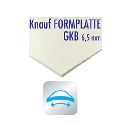 Knauf - Knauf FORMPLATTE (GKB 6.5mm) - Imagine-placa-knauf-formplatte-ak-gkb-65mm