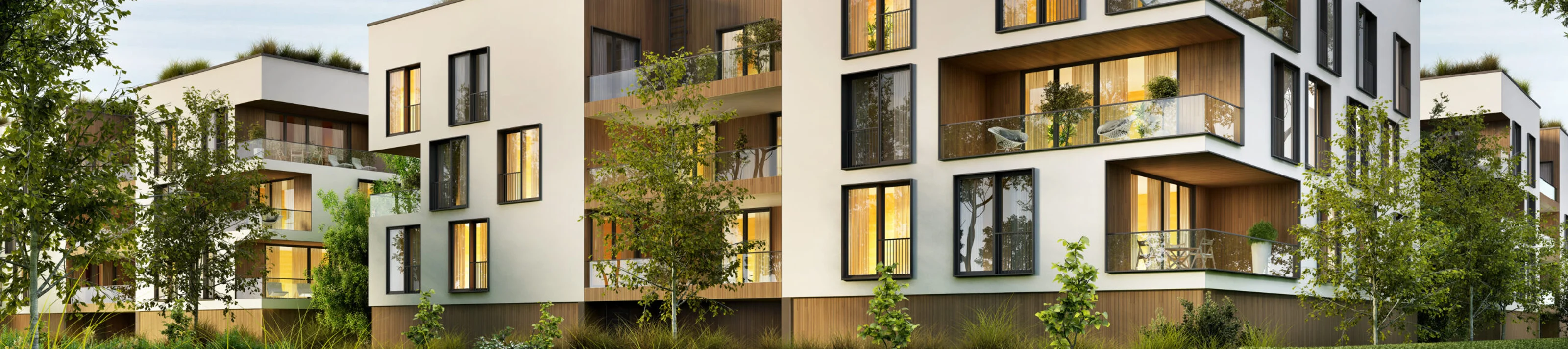 Neubau Überbauung Wohnkomplex