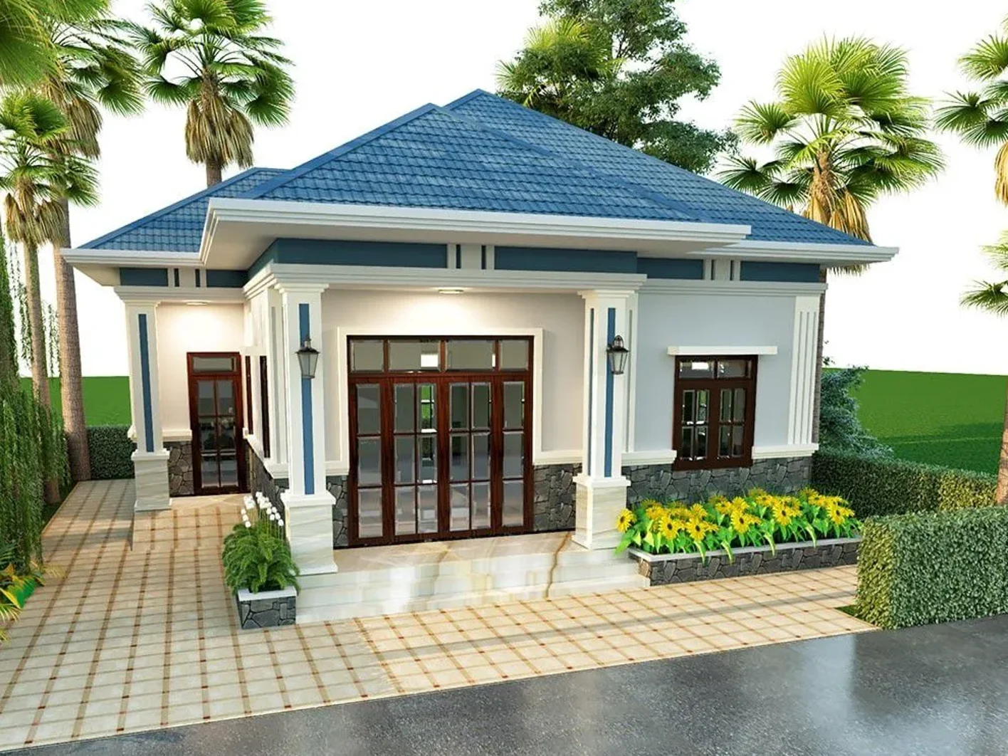 Nhà vườn cấp 4