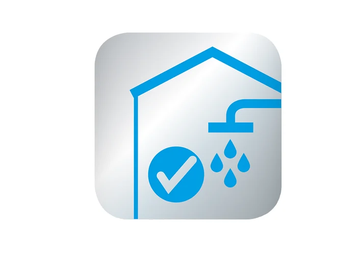 Gebäudehülle Icon Feuchtraum