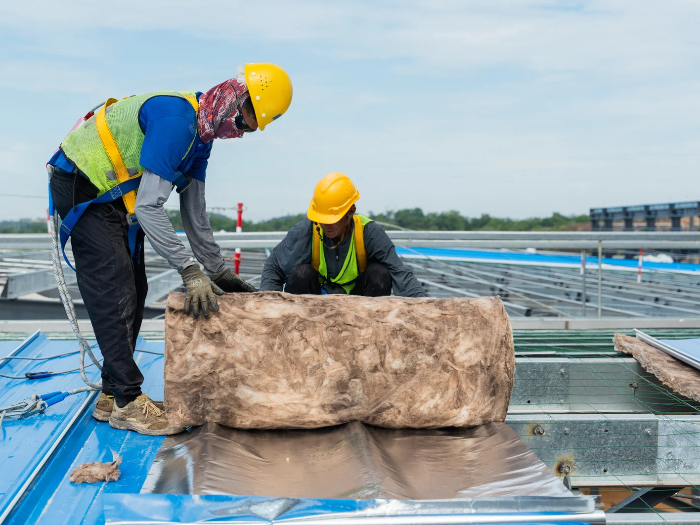 Solar Plant Metal Roofing Roll 
