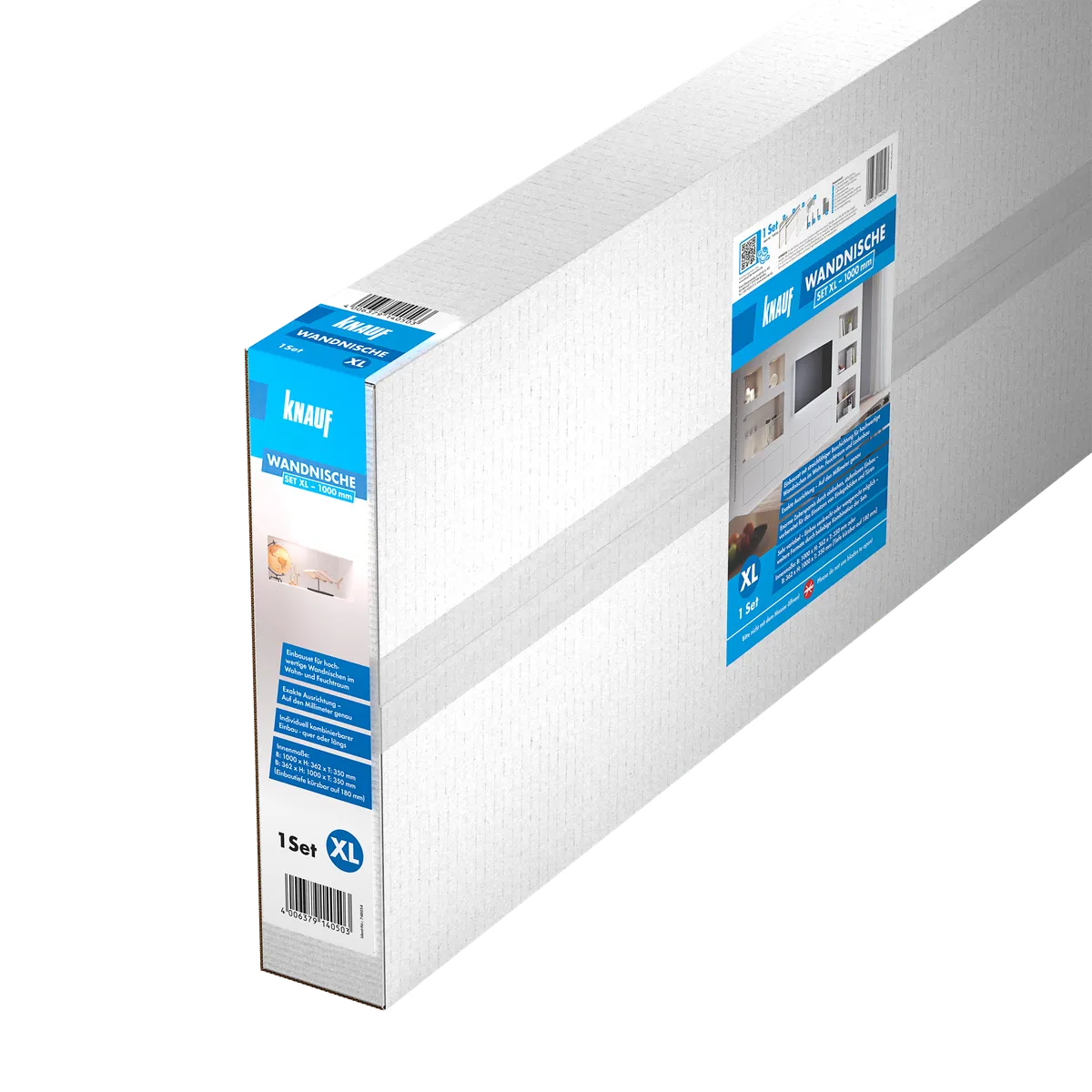 Knauf - Wandnische - 4006379140503_Wandnische_front_Packung_40x100