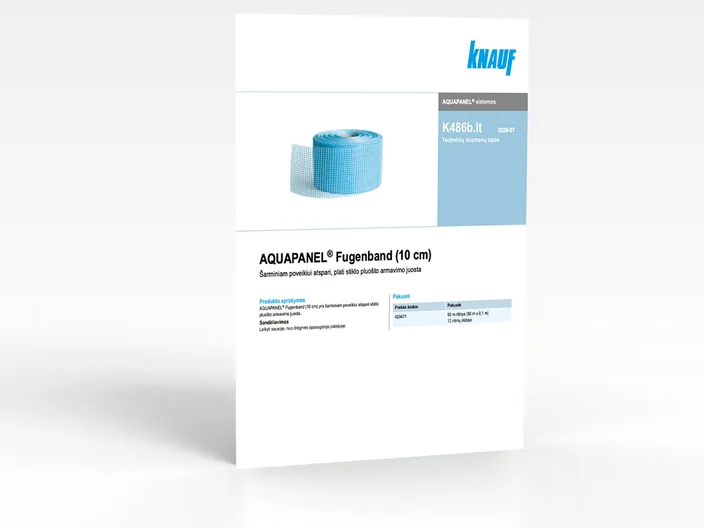 AQUAPANEL® Fugenband - Technine brosiura