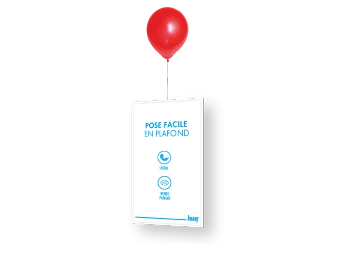 Knauf lightboard plaque platre pose facile bords amincis.