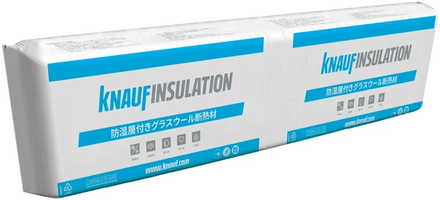 Knauf - Knauf Insulation パックタイプ 密度 24kg/m3 - Knauf Insualtion Encapsulated packaging