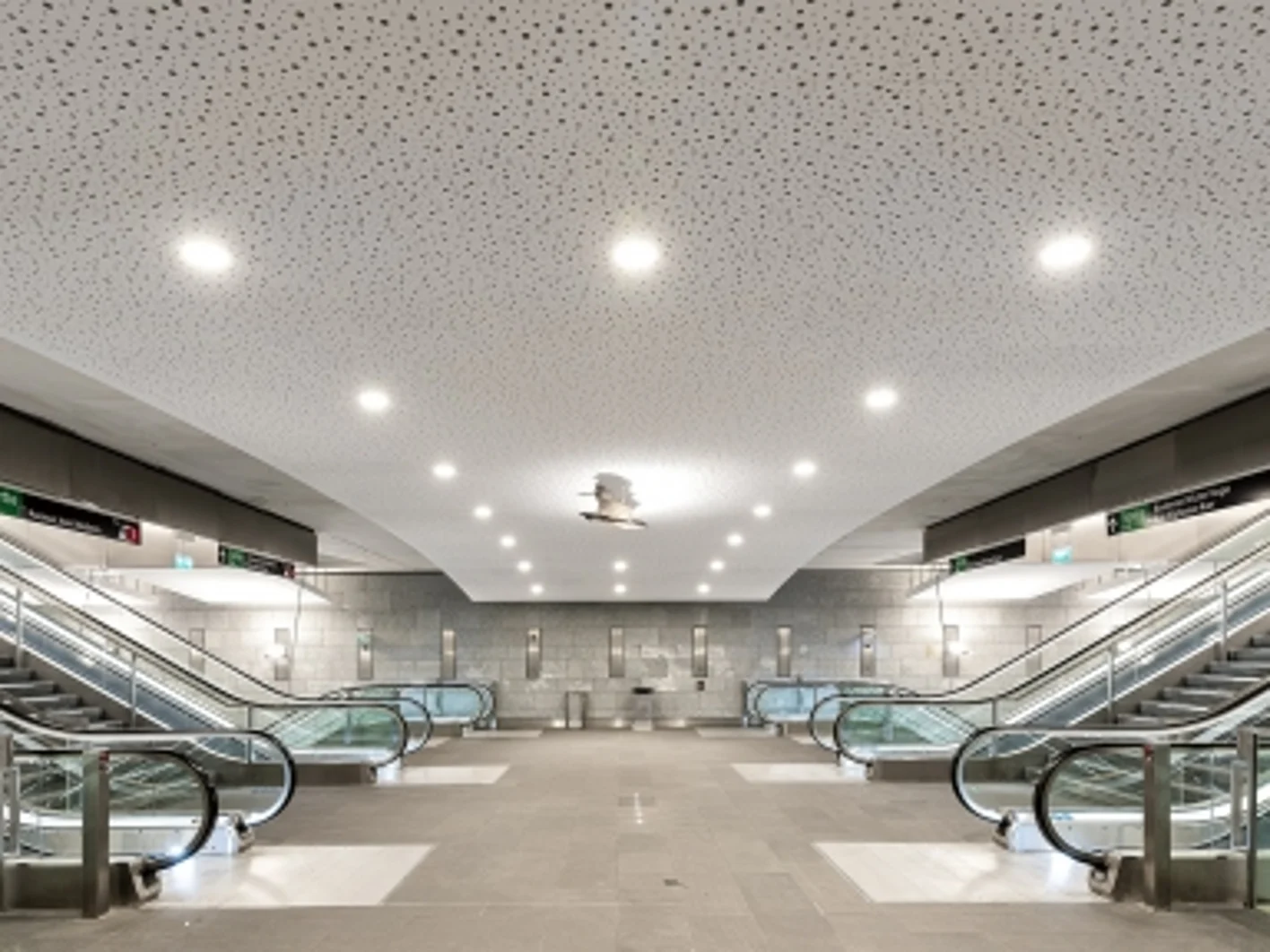 plafond acoustique esthétique perforé knauf delta
