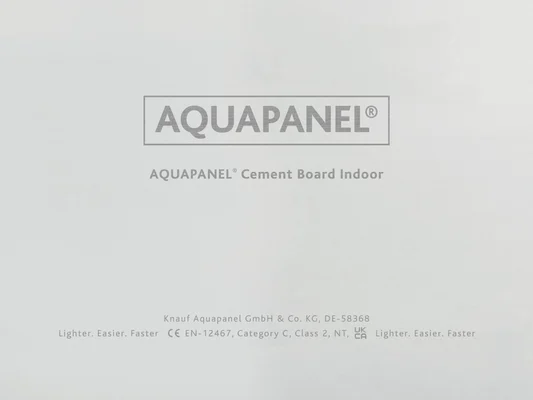 Knauf - AQUAPANEL® ცემენტის დაფა შიდა გამოყენებისთვის LEF - 14749 AQUAPANEL Cement Board Indoor LEF
