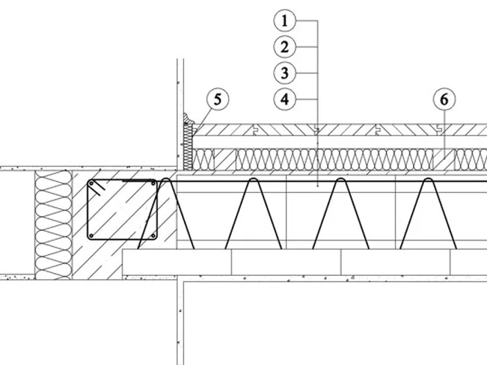 Podlaha CAD detail