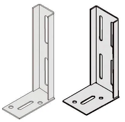 Knauf - Sabots de tête et de pied avec boulon pour profilés UA - Sabots de tête et de pied avec boulon pour profilés UA - Schoen aansluit- hoekset met moerbout voor UA profielen
