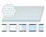 Knauf - Cleaneo linear 8/18 R 12,5 - Gerade Rundlochung Linear