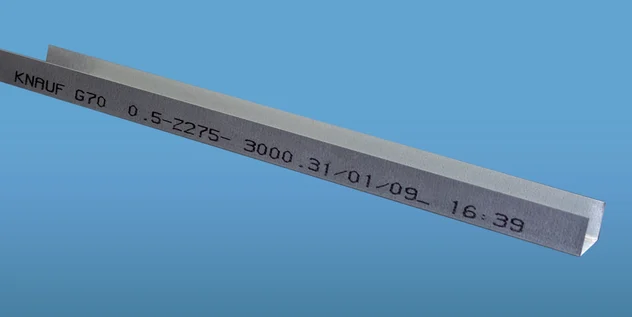 Knauf - Perfil Montante 70 para Drywall - Knauf Drywall Perfil Guia 70
