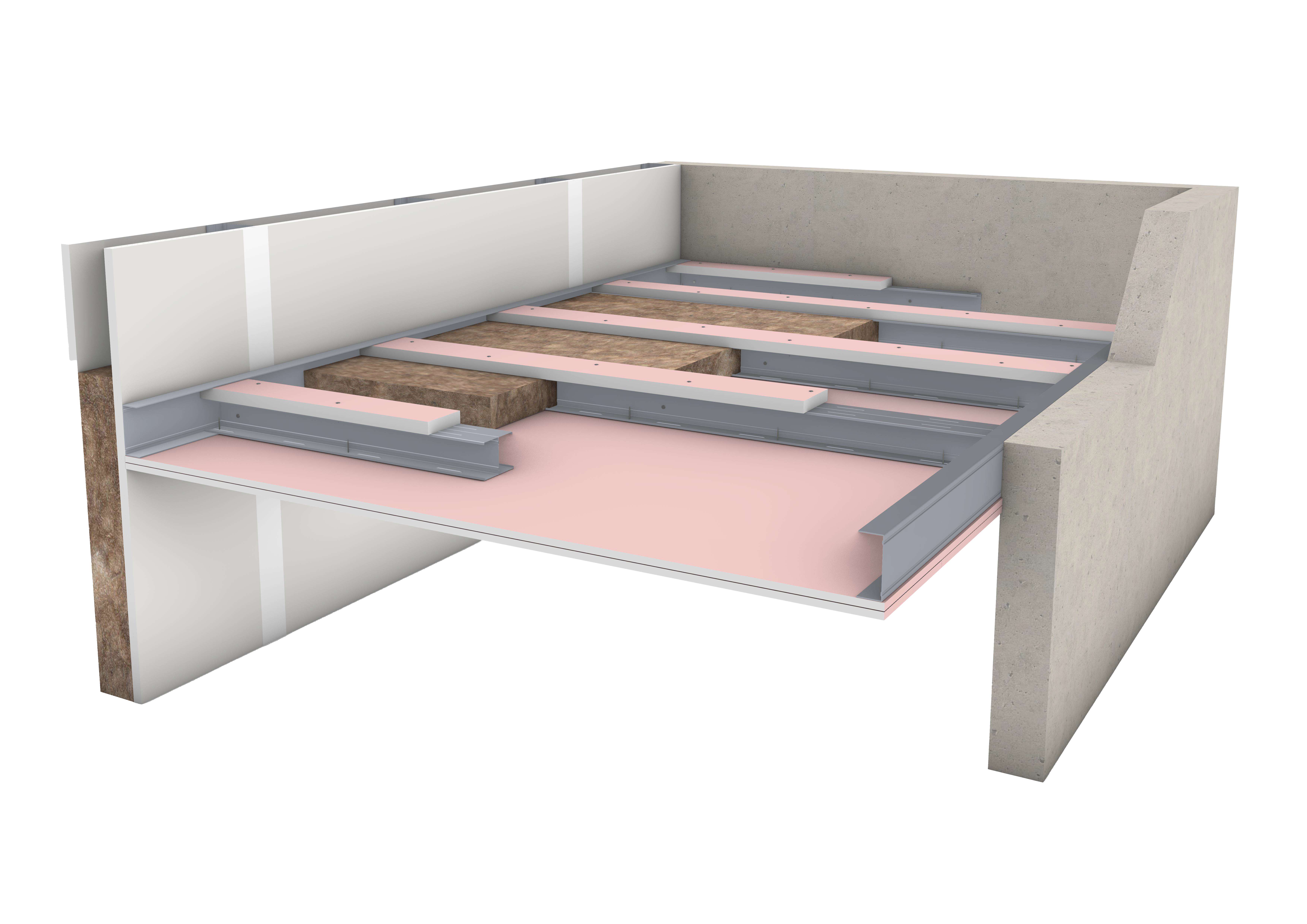 Plafond autoportant knauf