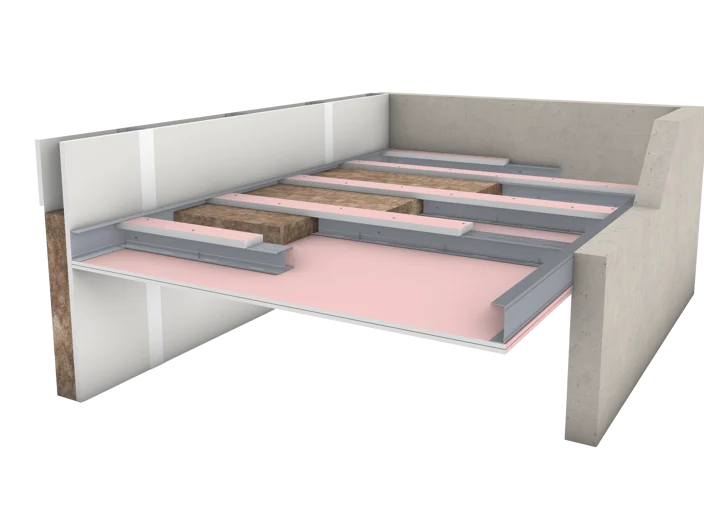 Plafond autoportant knauf