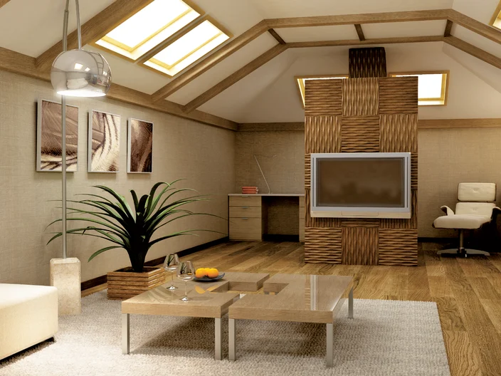 rmodern mezzanine interior 3d