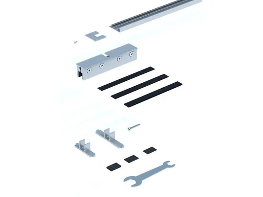 Knauf - Pocket Kit - set nosača za stakleno krilo vrata - Set nosača za stakleno krilo vrata