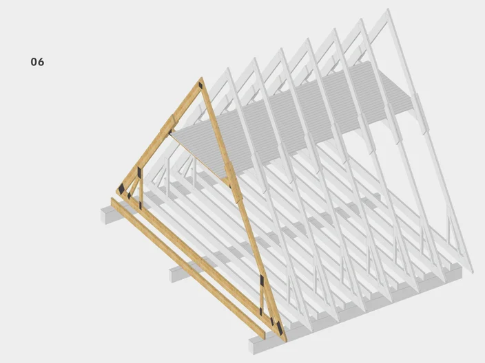 Nagelplattenbinder Studiobinder Grafik