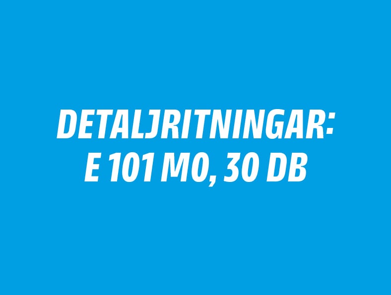 Knauf Sverige Detaljritningar Cards E 101 M0, 30 dB