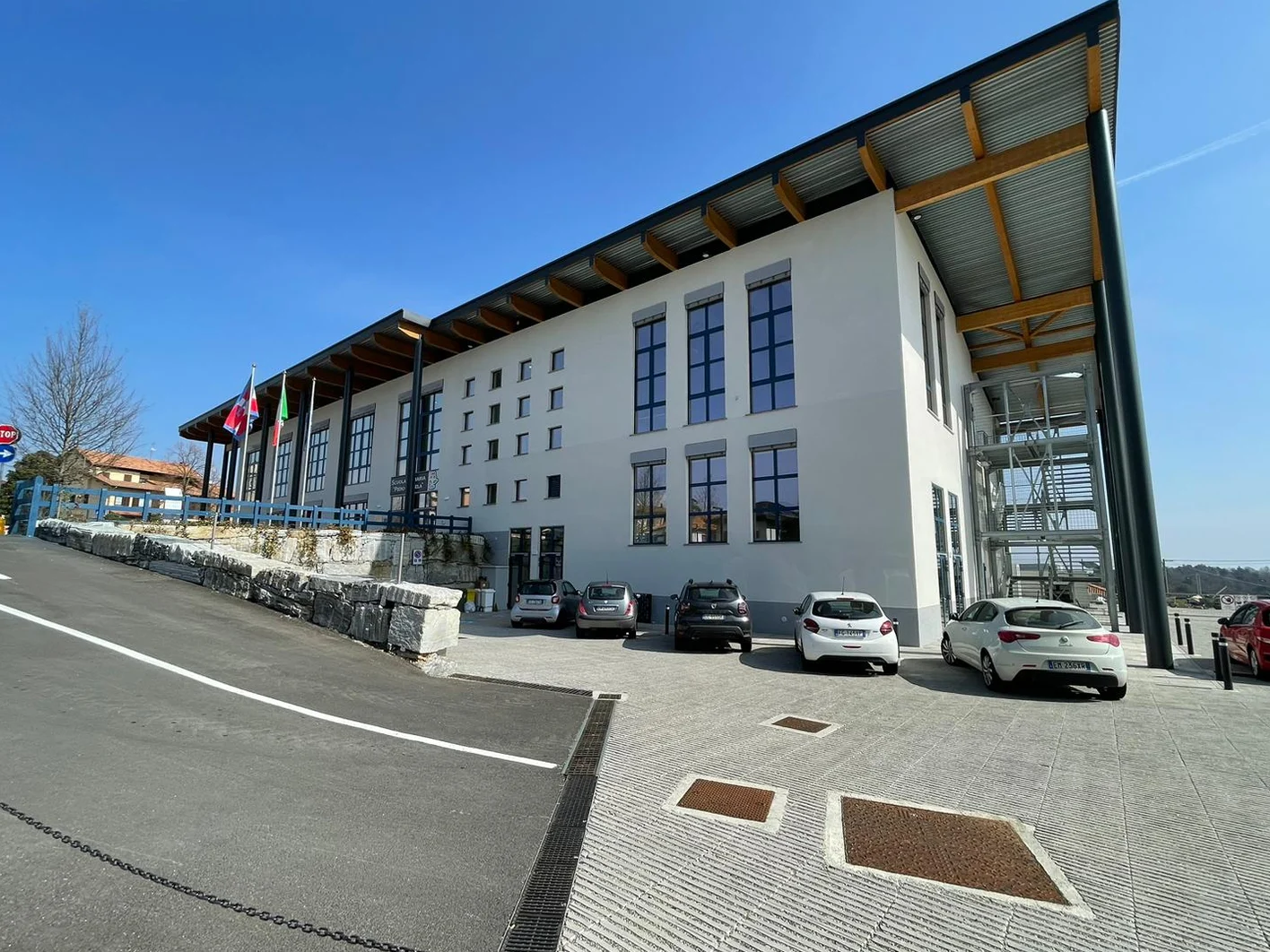 Scuola Comunale Piero Angela Novara lavori finiti 5