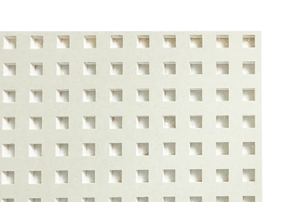 Knauf - Cleaneo® 12/25 Kare Delikli - 12-25 K Beyaz