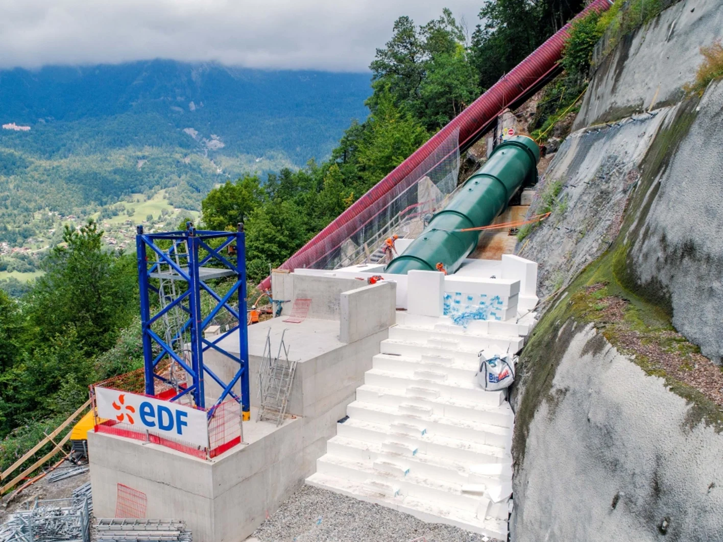 conduite forcée de passy geofoam tp remblai pse