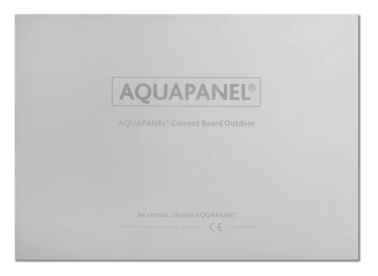Knauf - AQUAPANEL® Cement Board Outdoor 12,5 - Aquapanel Cementboard Outdoor