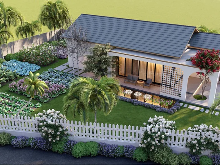 Nhà vườn cấp 4