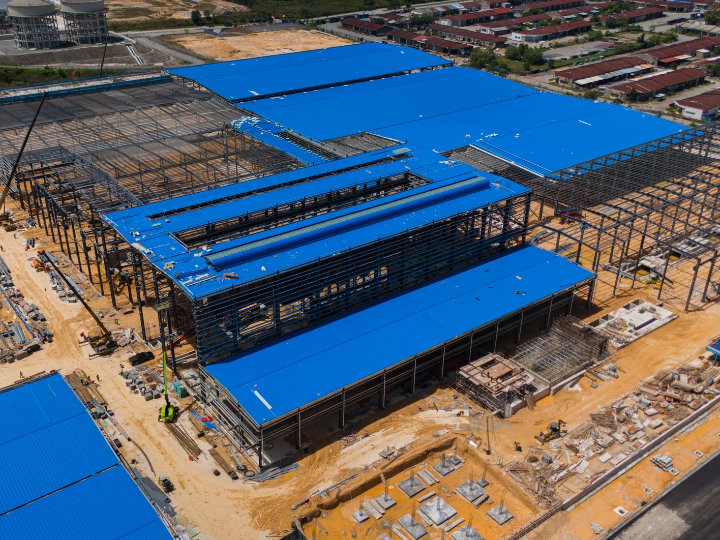 Solar Plant Metal Roofing Roll