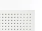 Knauf - Plaza med Quadril perforering closeup kant A