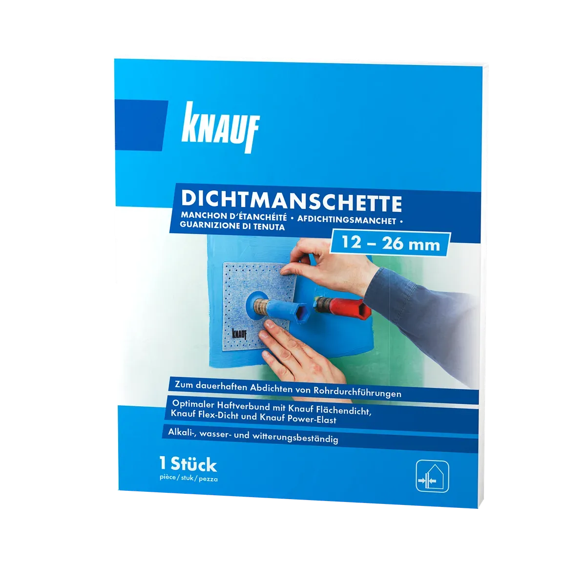 Knauf - Dichtmanschette - 4006379081028_Dichtmanschetten_front_100x100mm