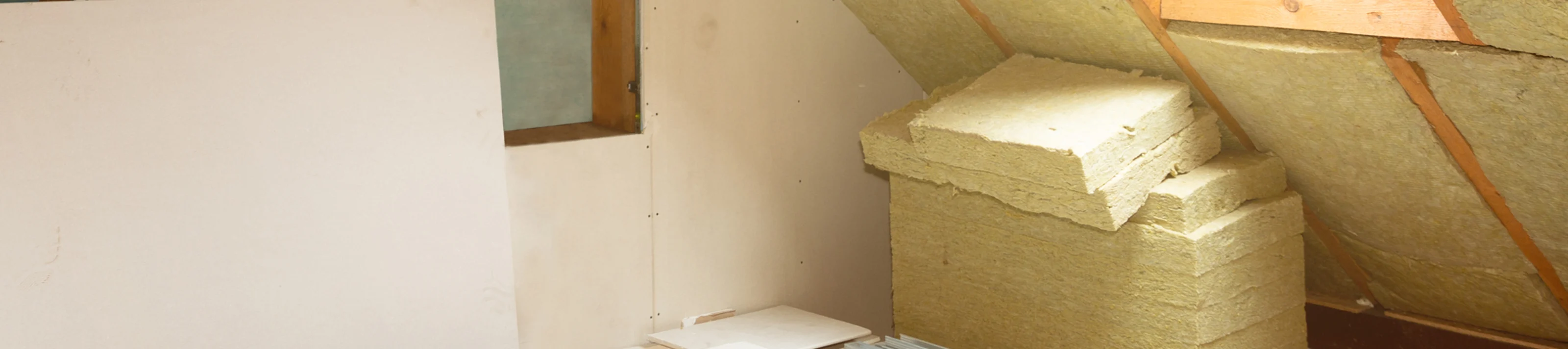 House attic insulation