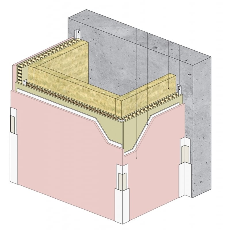 Gaine d'habitation en polycloison Knauf