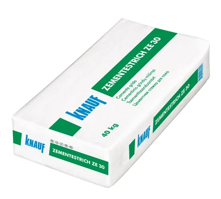 Knauf - Zementestrich ZE 30 - ZE30_40kg_RGB_web