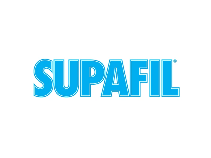 Supafil logo with padding