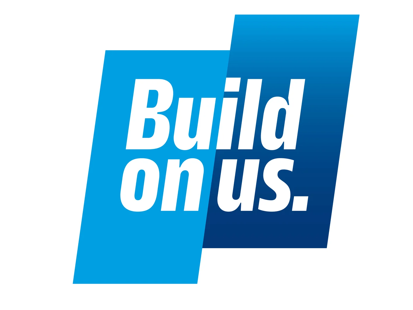 Build on us Logo, 4:3